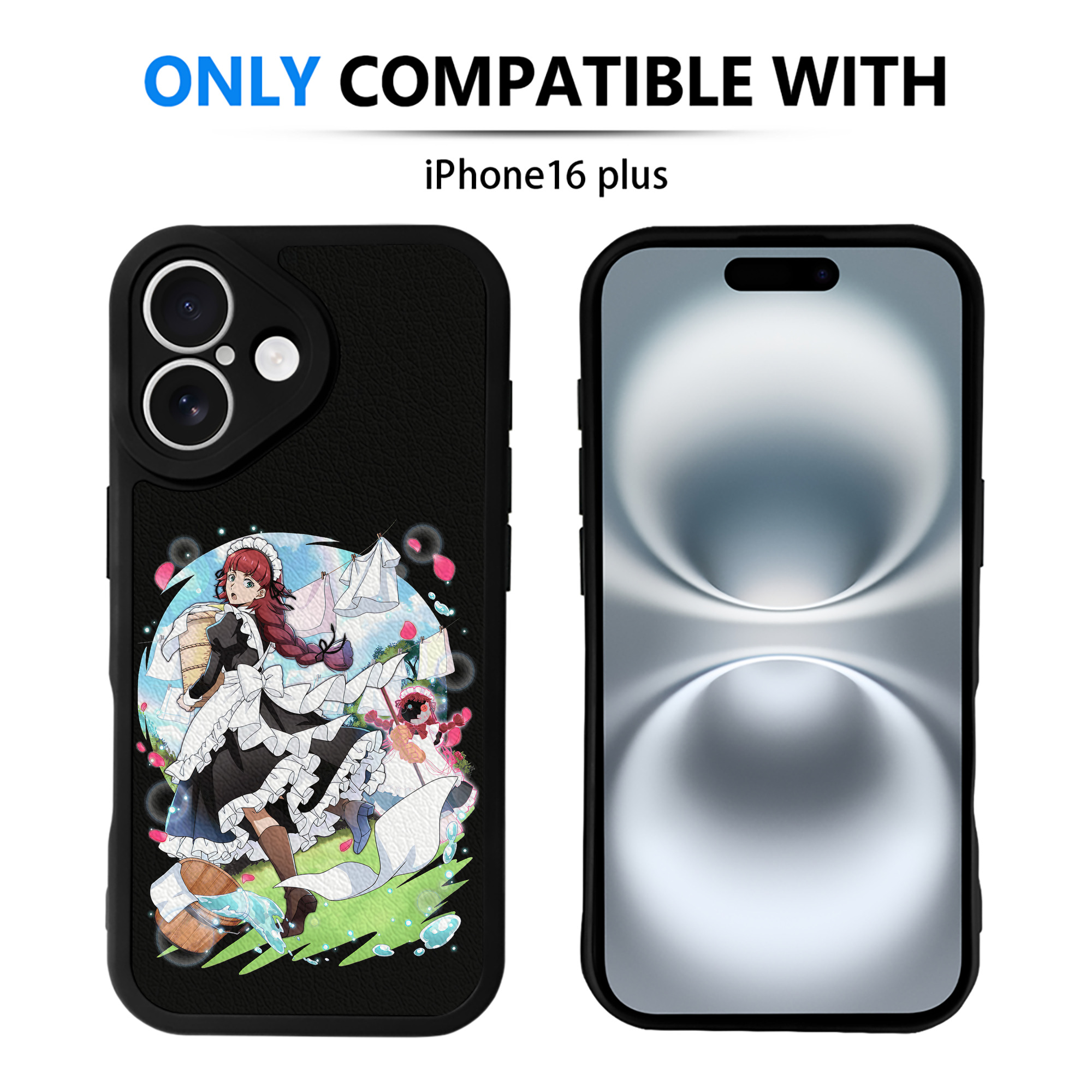 （画像用） 文豪ストレイドッグス Bungo Stray Dogs 【iPhone 16シリーズ対応】シリコンスマホケース（レザー調） 材質：シリコン